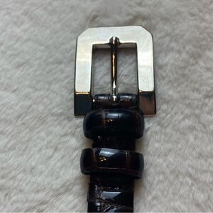 Tulliani Italian Calfskin Leather Belt Size Medium
